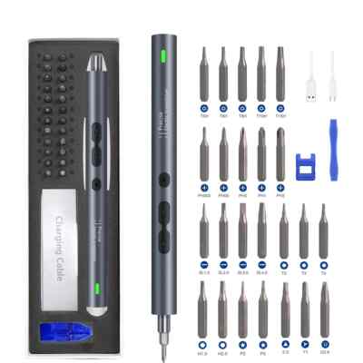 28/62 in 1 Electric Screwdriver Set Precision Power Tool Rechargeable Wireless