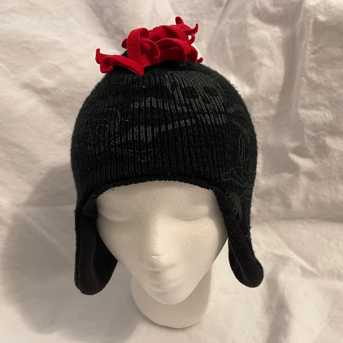 Skulls Snowboard Beanie Hat Winter Toboggan Ear Flap Cap Knit One