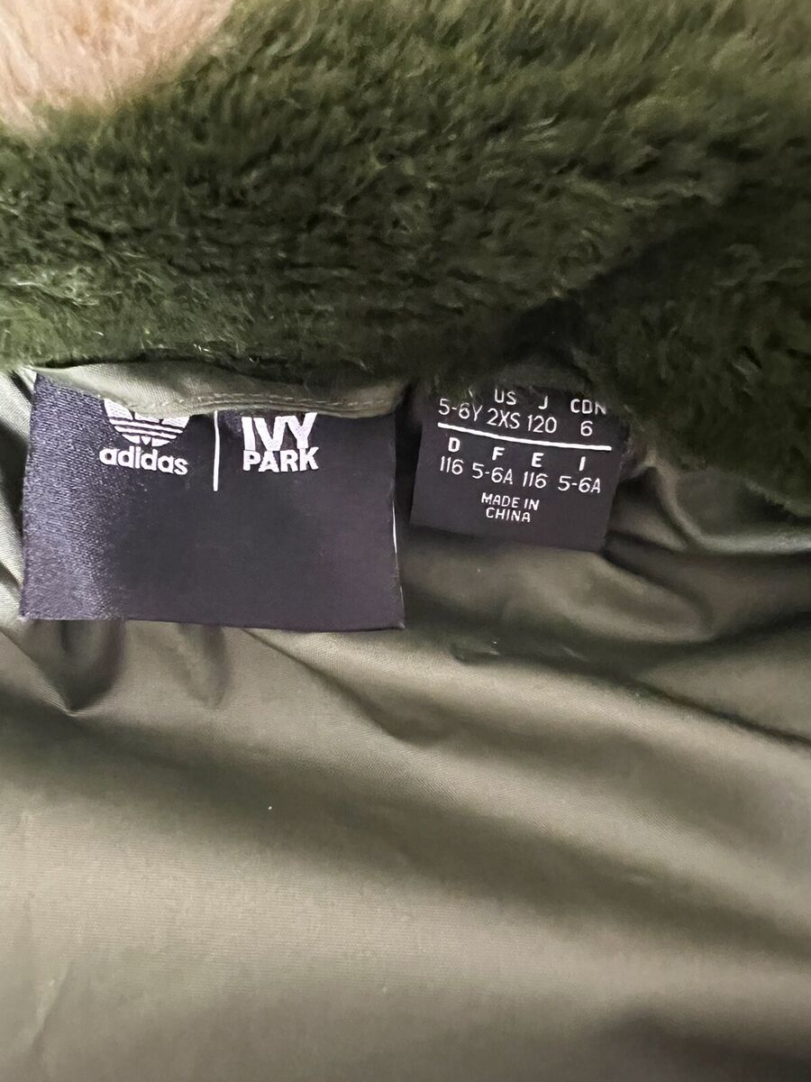 Adidas Ivy Park Beyonce Unisex Kids Sz 5/6/2XS Faux Fur Adidas Ivy Park Beyonce Unisex Kids Sz 5/6/2XS Faux Fur