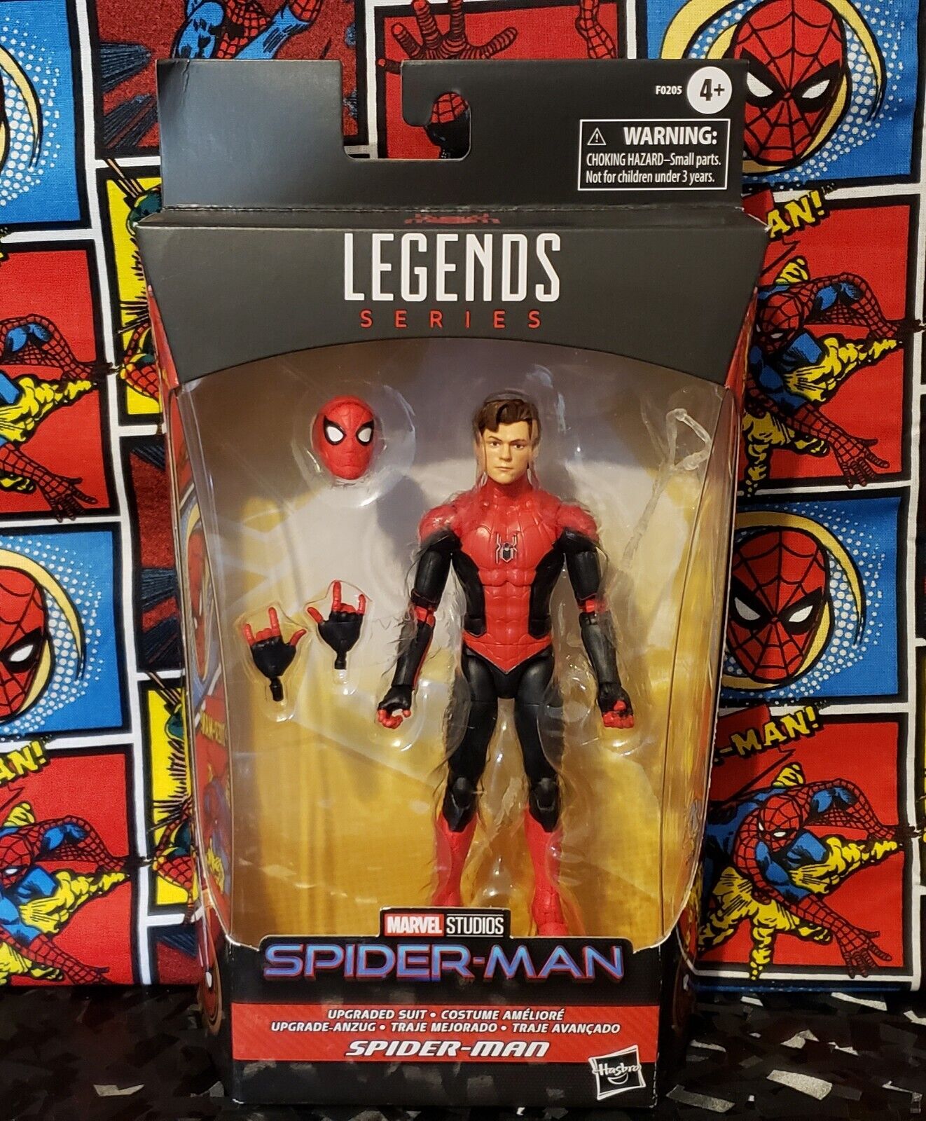 Marvel Legends SPIDER-MAN UPGRADED SUIT No Way Home 6" 