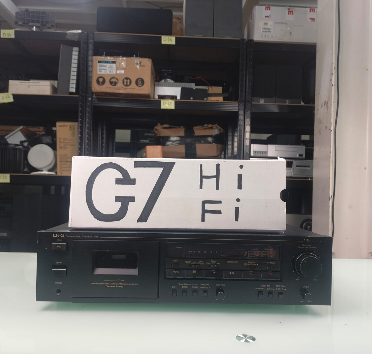 Nakamichi 482 Discrete 【送料無料】伝説のDiscrete Head Nakamichi