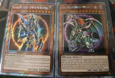 Black Luster Soldier & Chaos Emperor Dragon Platinum Envoy RA03-EN132 RA03-EN133