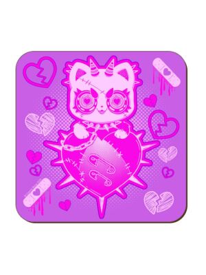 Cosmic Boop Untersetzer Pastell Punk 9,2 x 9,2 cm