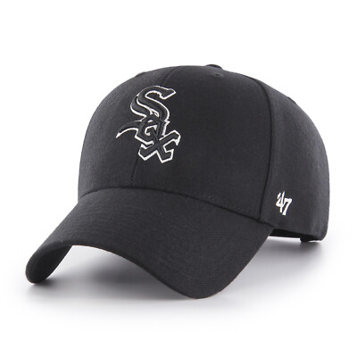 MLB Chicago White Sox Cap Basecap Baseballcap MVP Kappe schwarz 191119726773