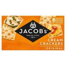 Jacobs Cream Cracker Multipack 8 Snack Packs
