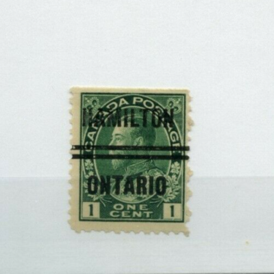 3-104 HAMILTON, PRECANCEL Cat $7.50 used Canada | eBay