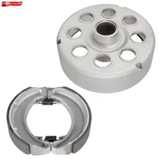 For Honda Fourtrax 300 TRX300 /TRX300FW Rear Brake Drum Hub + Shoes 1988-2000 US