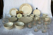 PFALTZGRAFF TEA ROSE USA 36 Piece Set 9 Piece Place Set Service for 4