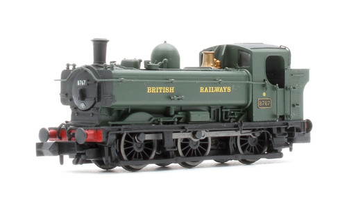 DAPOL 'N' SPUR 2S-007-016 BR GRÜN 0-6-0T KLASSE 57XX KOFFER #8767 DAMPFLOK #8767 | Condition: Used