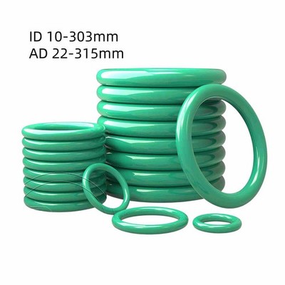 O-Ring 6mm Schnurstärke DIN-3771 FKM 80 Dichtring Oring 22mm-315mm AD