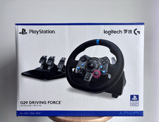 Logitech G29 Driving Force Racing Wheel & Pedals, Wired for PS5 PS4 PS3