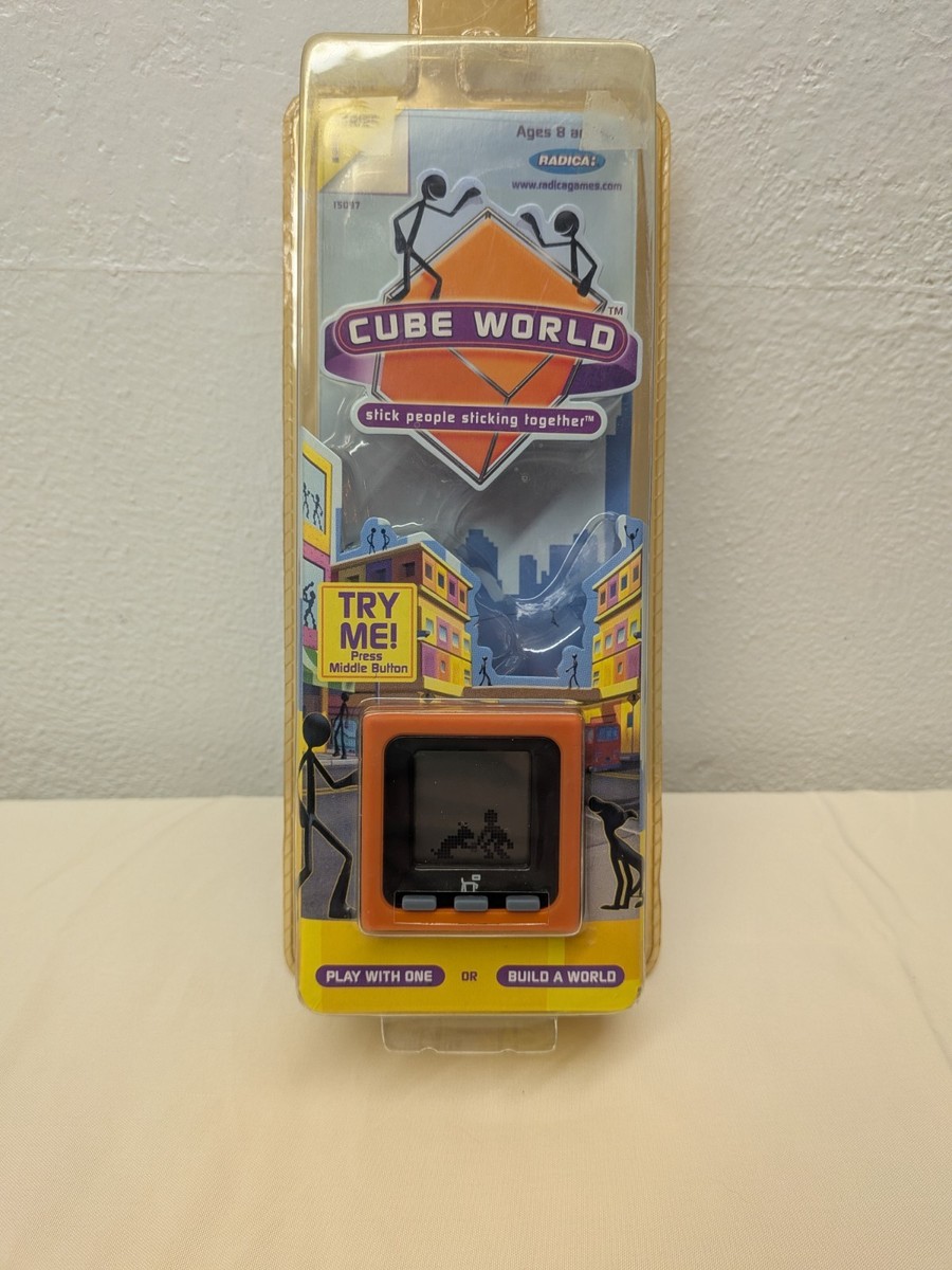 Cube World Series 1 By Radica - Scoop 15097- Orange - Never Opened
