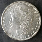 1887 $1 Morgan Silver Dollar