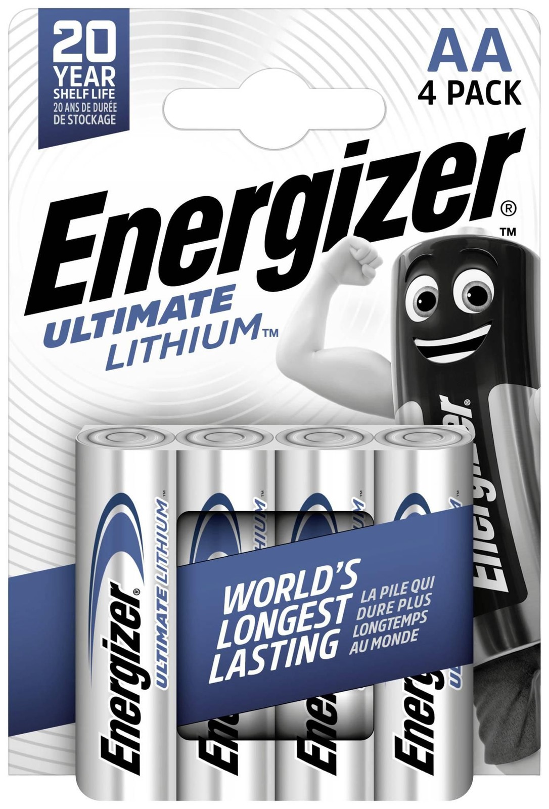 Energizer E301535301 Batterie Lithium. Mignon. AA.
