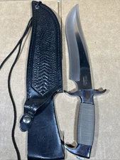 VINTAGE GIL HIBBEN HIGHLANDER BOWIE KNIFE, UC627