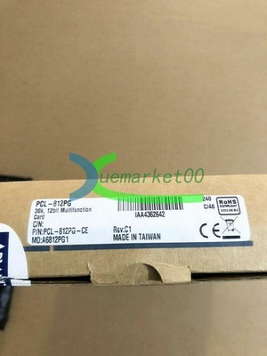 1PC New Advantech PCL-812PG REV.C1 01-1 data acquisition card