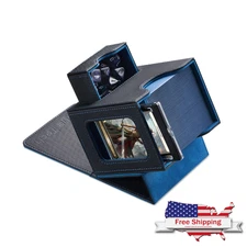 Commander Card Holder | 100-Sleeve Secure | Dice Tray Included