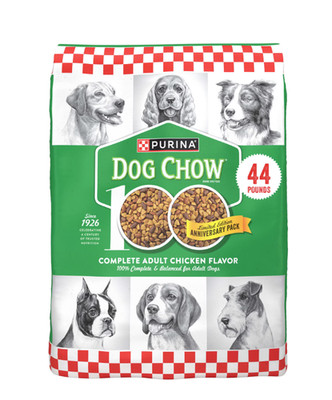 Purina Dog Chow Complete Adult Dry Dog Food Real Chicken High Protein 44 lb Bag