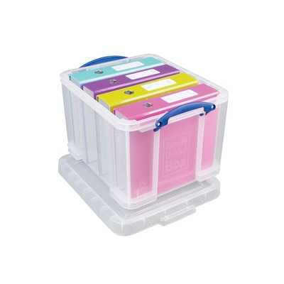 Really Useful Box 32 Liter Snap Lid Storage Bin 32C-PK3CB