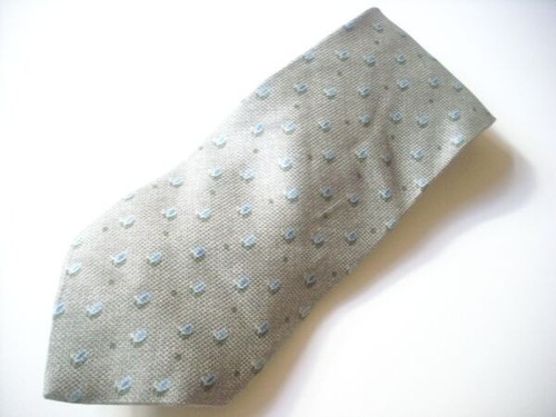 KR397 Engbers Cravate Gris 100% Soie - Photo 1/1