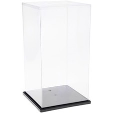 ExpoCase Plastic Folding Display Cover for Dolls, 10.5" x x 20", Clear