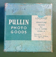 Vintage Logavist Model SS 2x2 Slide Viewer Pullin Photo Goods w Original Box
