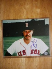 Jerry Remy Boston Red Sox Signed 8x10 Photo Beckett (BAS) Authentication
