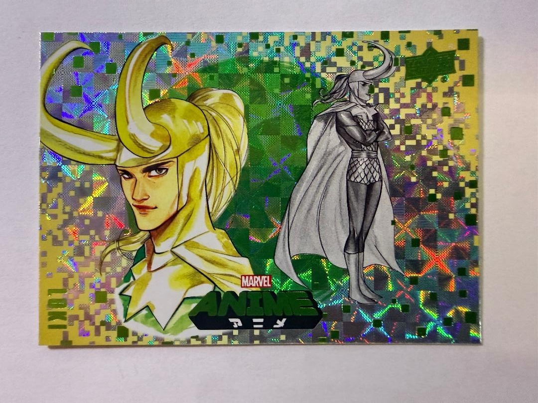 2020 Marvel Anime Hyper Mosaic Peach Momoko Loki #45 card | eBay