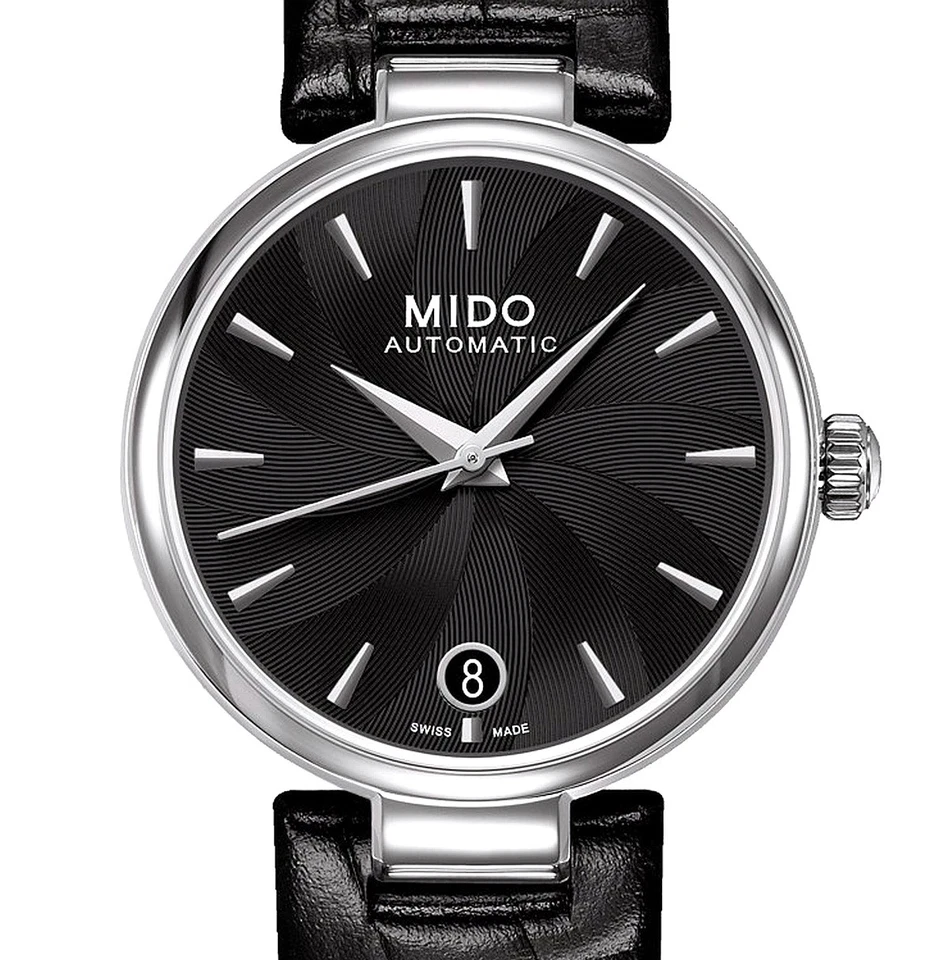 Elegante MIDO Baroncelli II Powermatic 80 Damenuhr 5 Bar WR - M022.207.16.051.10 - Bild 1 von 4