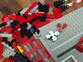 Lego 4539 Level Crossing Train Instructions Train 9V Classic Manual Level Crossing