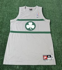 VTG Nike Boston Celtics Paul Pierce 1925 Rewind NBA Swingman Jersey Gray Men’s M