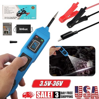 3.5-36V Car Circuit Tester Digital Automotive Power Electrical Probe Test Light