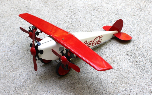 Brass Tag Toys Pressed Steel Steelcraft Tri-Motor Airplane 22.5" WS 1 of 100