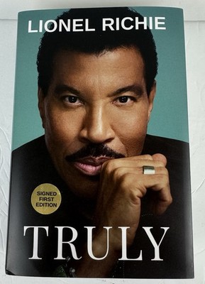 Truly by Lionel Richie (2025 Hardcover) Signed/Autographed First Edition Book