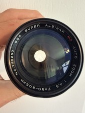 Super Albinar 80-205mm f/4.5 Macro Zoom Lens for Pentax K Mount -- Vintage