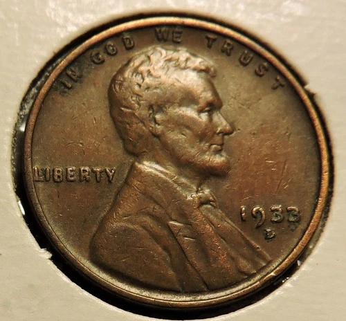 1933 D Lincoln Wheat Cent VF+
