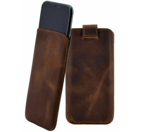 Nokia 8 Hülle Leder Tasche Suncase Schutz Kappe Cover Leder Etui in 16 Farben - Photo 7/19