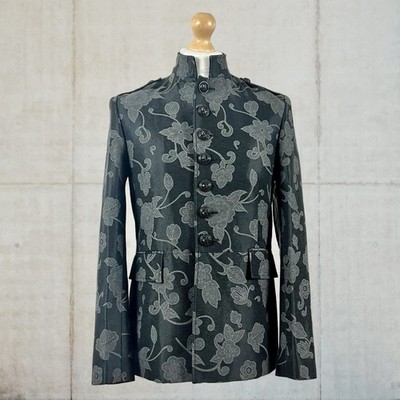 Rare Pretty Green x The Beatles ''Martha'' The White Album Floral Jacket Sz Small