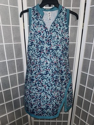 Kyodan Outdoor Womens Athletic Dress Size M Print Sleeveless Tennis Golf