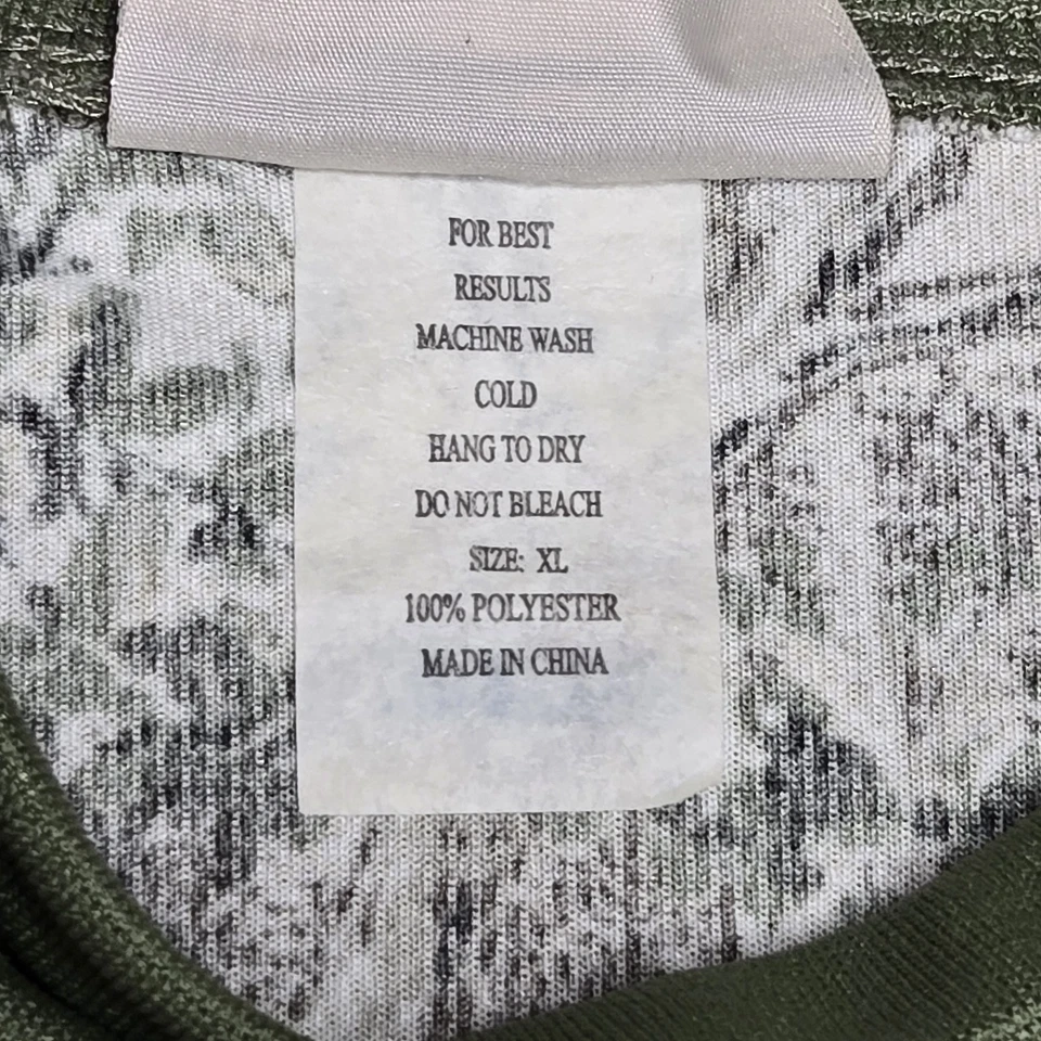 Game Guard Desert Camo Long Sleeve Shirt Men's XL - Mock Neck Lightweight - Nice - Image 4 of 4