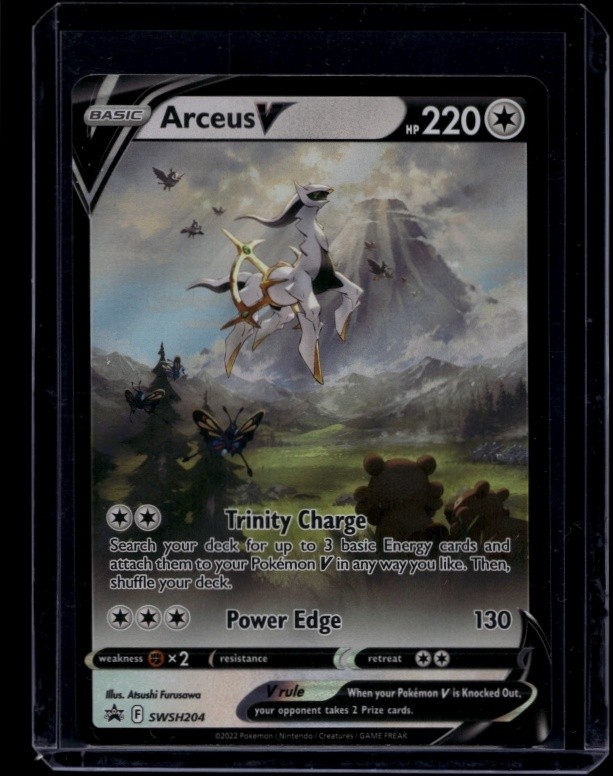 Pokemon TCG Arceus V SWSH204 Sword & Shield Promo NM