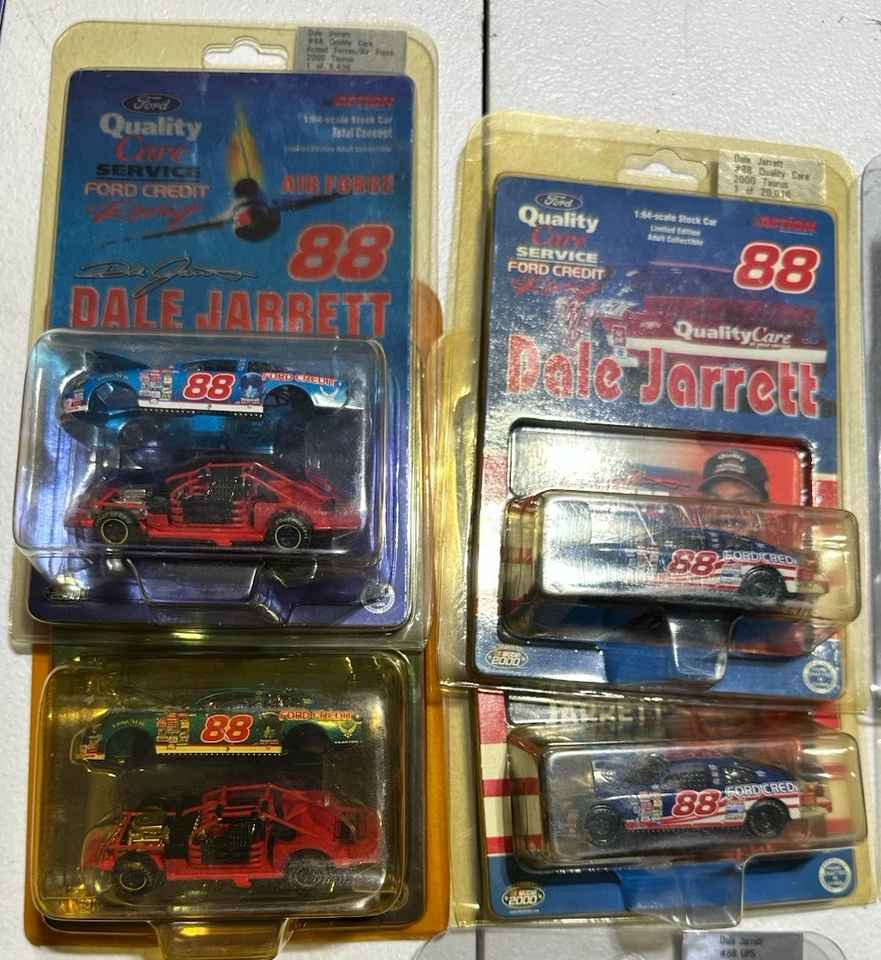 1990s-2000s Dale Jarrett 1/64 Action Racing Champions NASCAR Diecast 35 Car Lot - Image 4 of 4