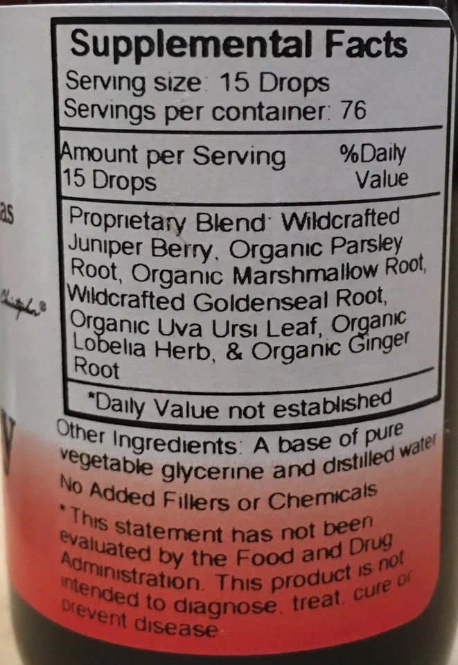 Líquido Kidney Formulas Dr. Christopher 2 oz Foto 3 de 4