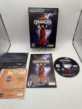 Grandia II Playstation 2 PS2 Video Game Disc Booklet Case Ubisoft CIB Complete