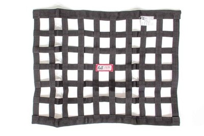 RJS 10000401 SFI 27.1 1 in. Webbing 18 x 24 in. Rectangle Black Window Net