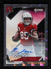 2021 Panini Donruss The Rookies Auto 54/299 Rondale Moore #TR-RMO Auto 0d44