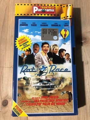 Videokassette VHS Film Rat Race (Atkinson Cleese Goldberg Green)