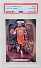 2017 Panini Prizm Cavaliers LeBRON JAMES Basketball Card PSA 10 GEM MINT
