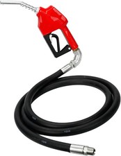 3/4'' X 10' Fuel Transfer Hose Kit with 3/4" Auto Nozzle 13/16" Spout, 16 GPM