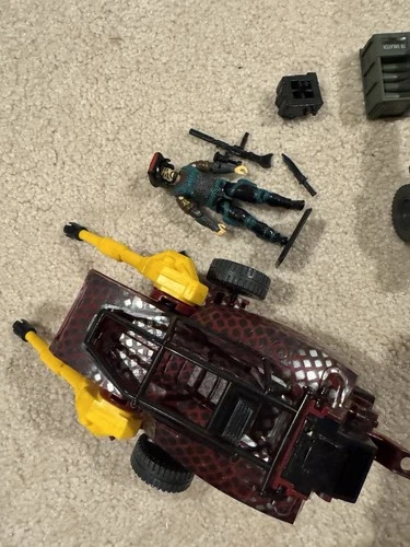 Cobra ASP 1989 A.S.P. Python Patrol G.I. JOE COBRA Landing Dial Tone Low Light